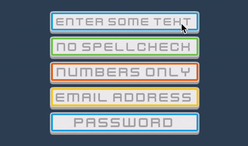 Esta imagen muestra como actua tanto el input del teclado como el del ratón
